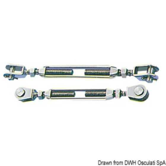 Osculati Rigging Screws With Two Fixed Jaws