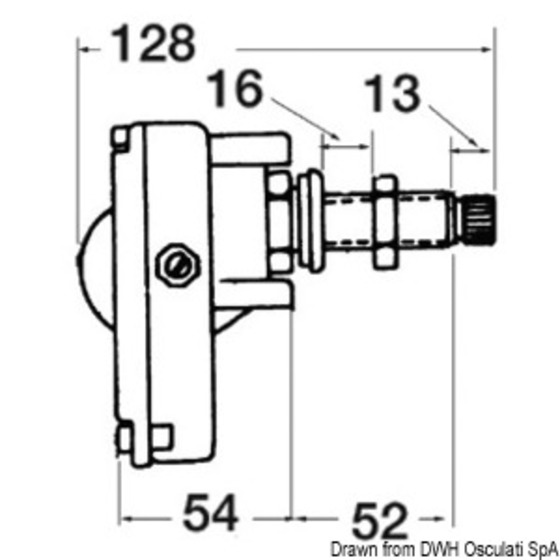 Osculati Tmc Watertight Windshield Wiper Motor