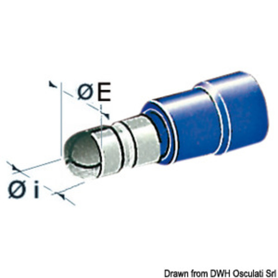 Osculati Cylindrical Terminalspre-insulated