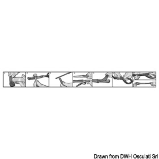 Osculati Tresse/plaque En Polypropylène A 32 Fusibles