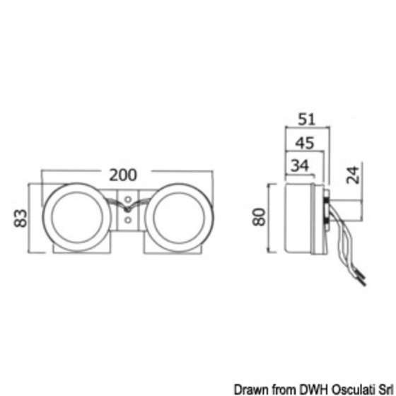 Osculati Compact Diaphragm Horn