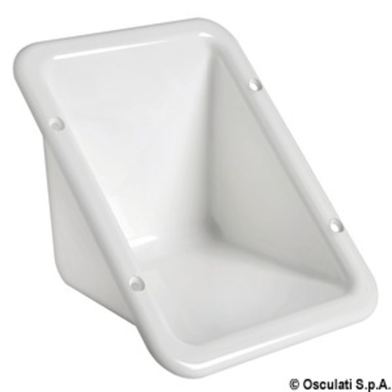 Osculati Flush-mount Plastic Compartment For Fuel Plug Housing