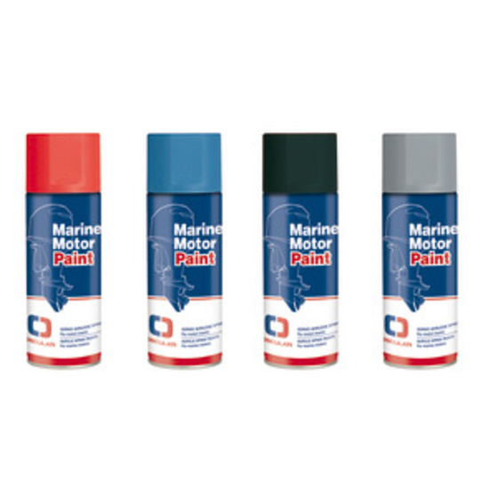 Peintures acryliques en aérosol Osculati pour moteurs hors-bord et Stern Drive Mercury