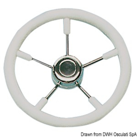 Osculati Steering Wheels With Stainless Steel Spokes