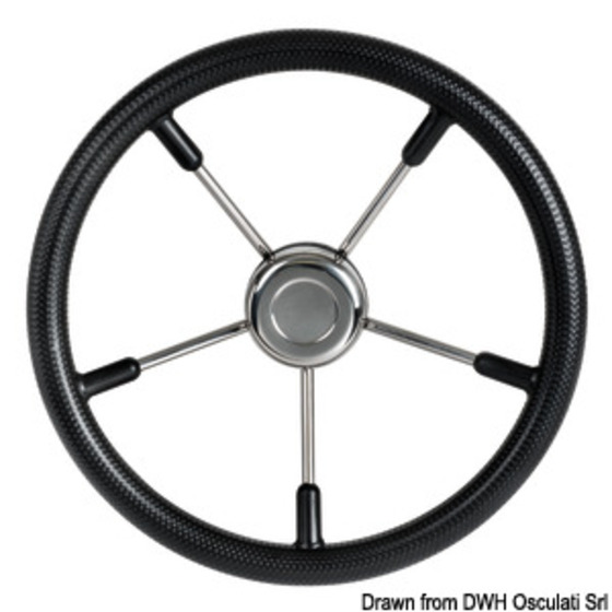 Osculati Steering Wheels With Stainless Steel Spokes