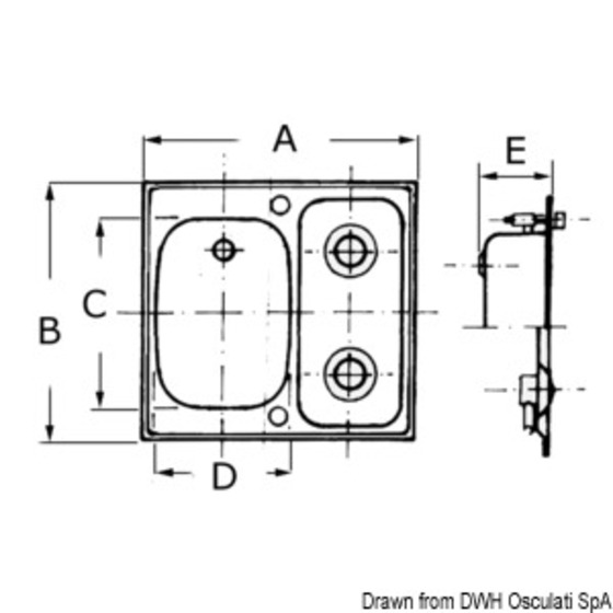 Table de cuisson Smev C