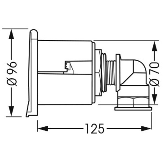 Connecteur Rapide Femelle Plastimo