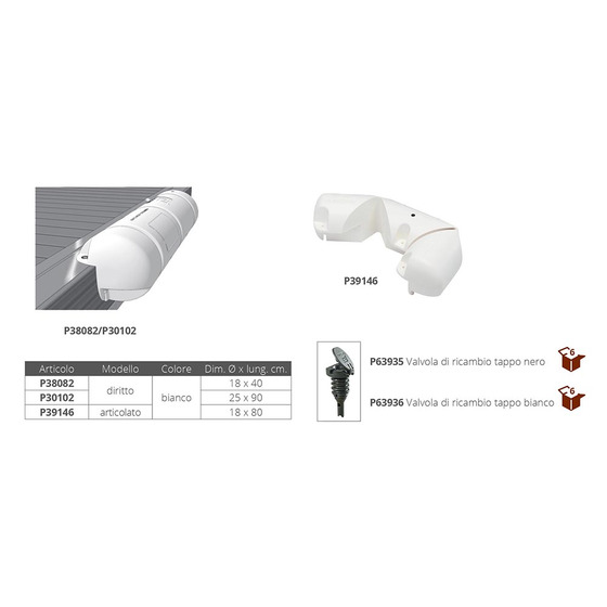 Plastimo Bumper 3/4 Dritto