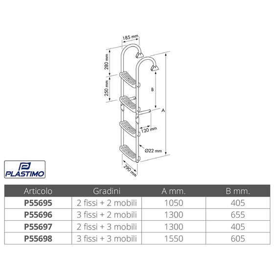 Plastimo Folding Ladders