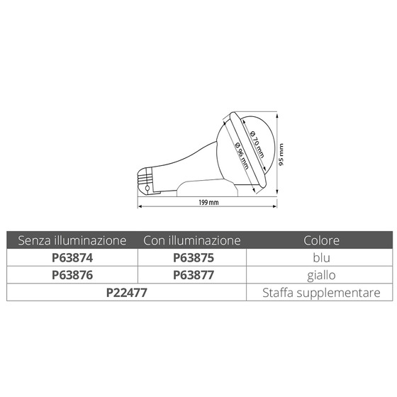 Plastimo Staffa Supplementare