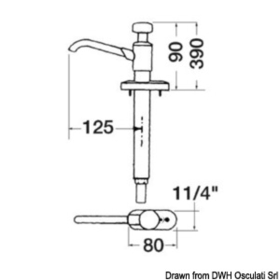 Hand Pump Whale Mk6