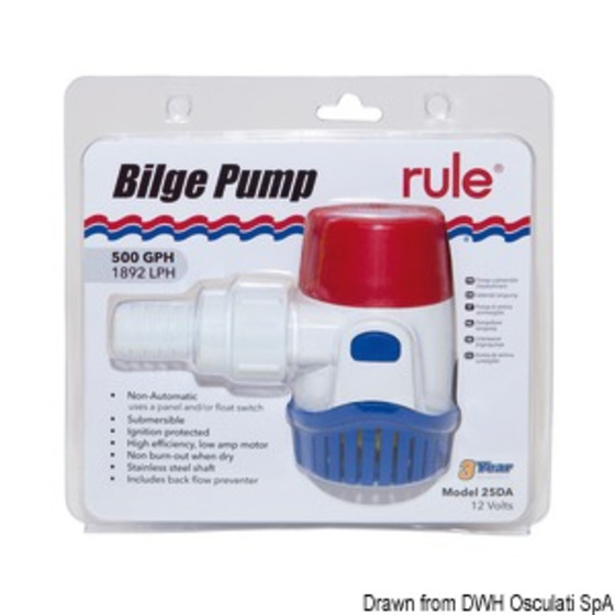 Rule New Generation Submersible Bilge Pump