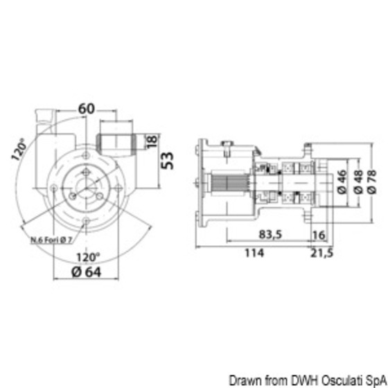 Bomba tipo Nauco Fpr291