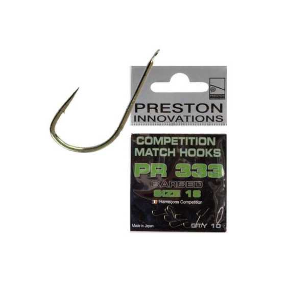 Preston Competition Match Hooks PR 333