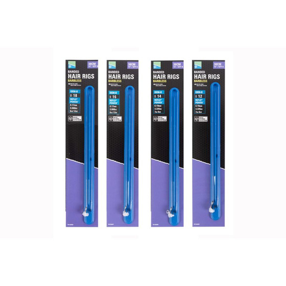 Preston Hair Rigs Barbless