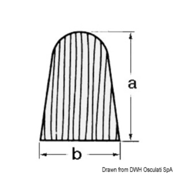 Profil de plat-bord en arc