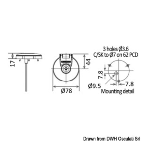 Lewmar Footswitch For Windlass Electric Control