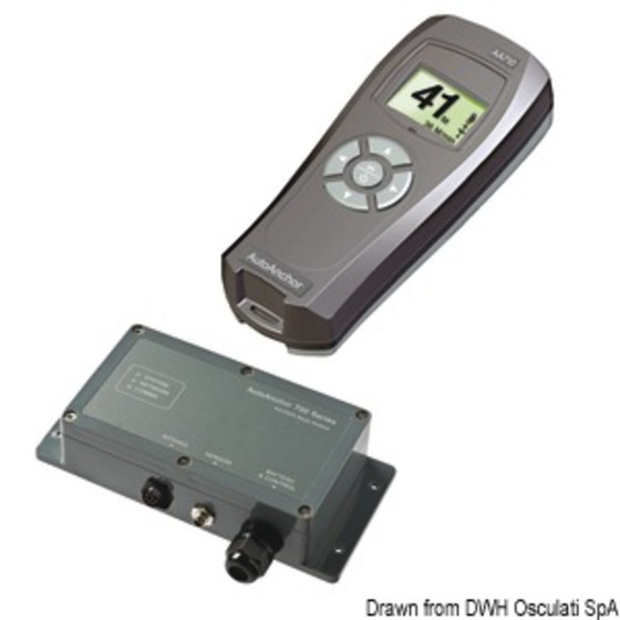 Lewmar Up/down Push-button Controller And Chain Counter Featuring Advanced Functions