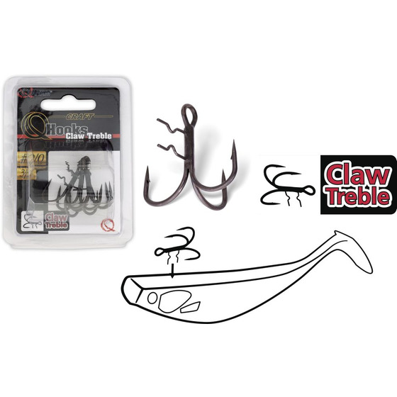 Quantum Claw Treble Hooks