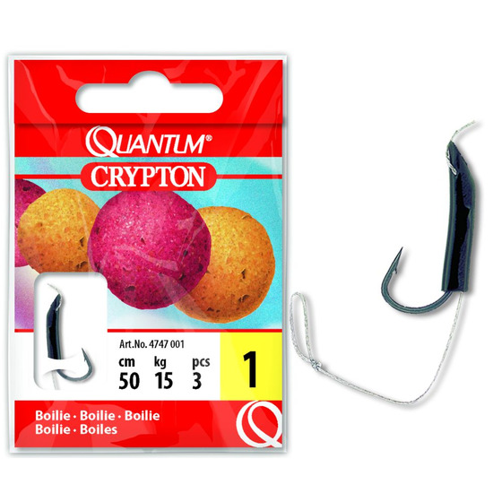 Quantum Crypton Boilie Hook-to-nylon