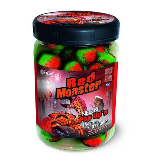 Radical Red Monster Neon Pop Ups