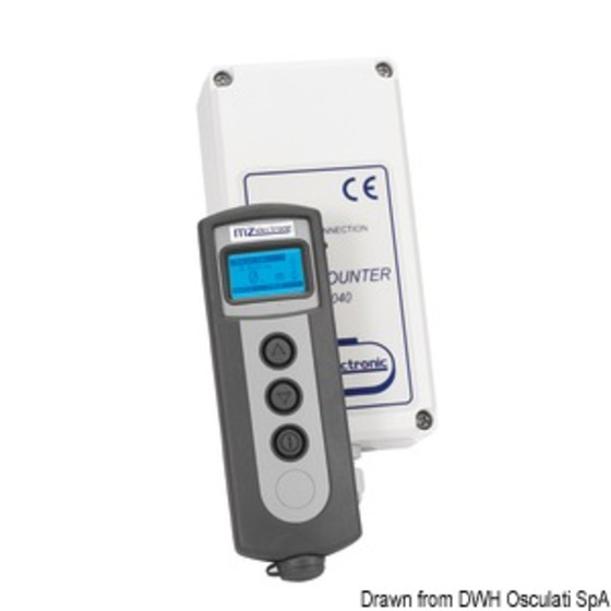 Compteur électronique universel Mz, radiocommandé