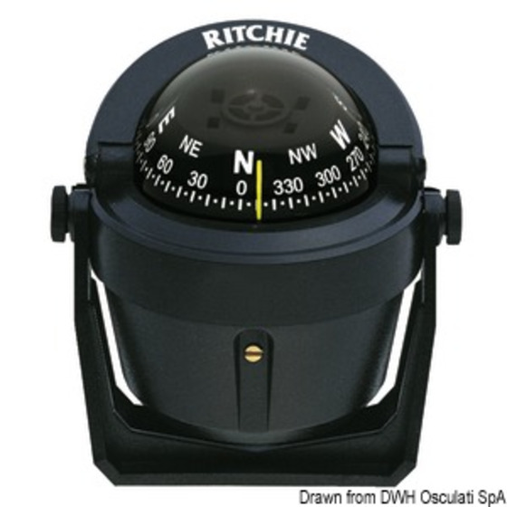 Compas de navigation Ritchie Ritchie Explorer 2 3/4 (70 mm) avec compensateurs et éclairage