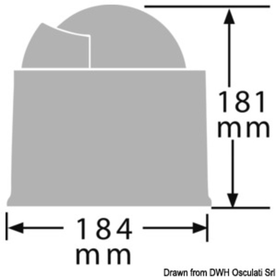 Ritchie Navigation Bussole Ritchie Globemaster 5 (127 Mm) Con Compensatori E Luce