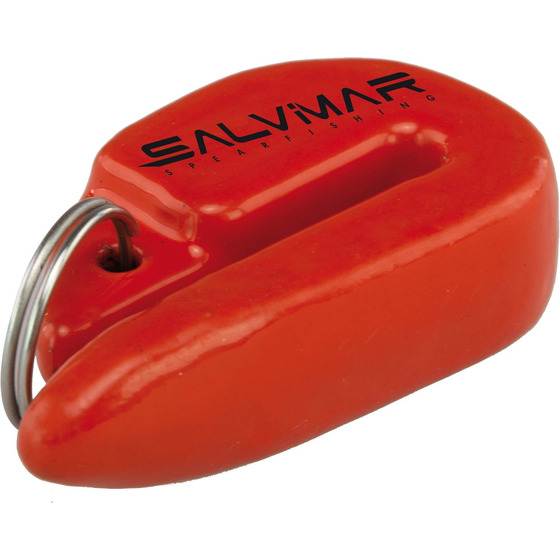 Salvimar Belt Lead With Ring 600 G Coated Red