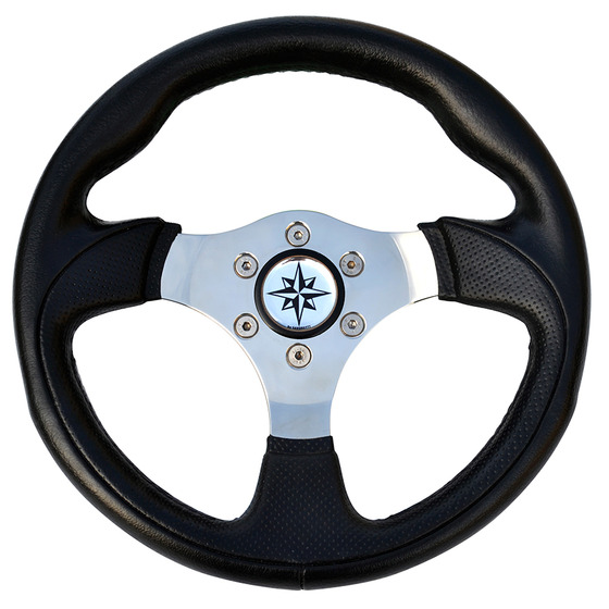 Savoretti Black T12 Steering Wheel Mm.300