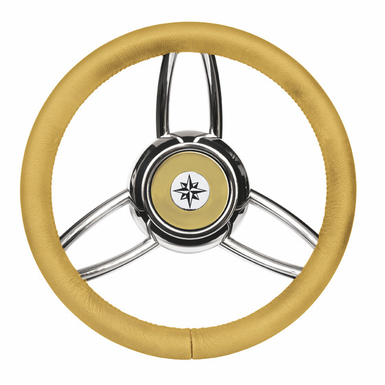 Savoretti Beige T26 Steering Wheel Diam.  Mm.350