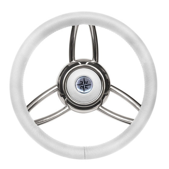 Savoretti White T26 Steering Wheel Diam.  Mm.350