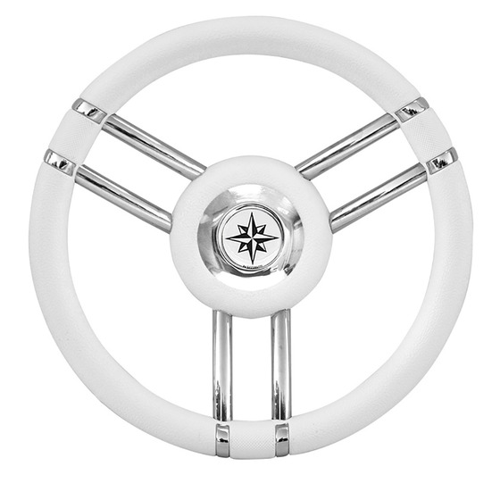 Savoretti White T27 Steering Wheel Diam.  Mm.350