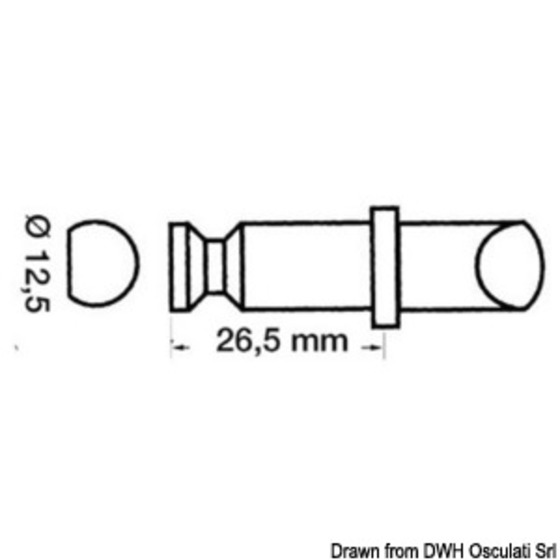 Scoprega Plastic Rowlocks For Inflatable Tenders