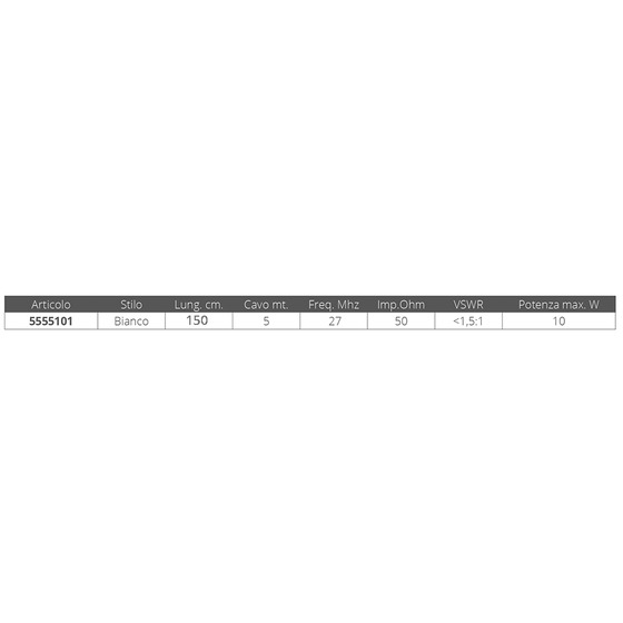 Antenne Scout Telecommunications Cb Scout 150 cm