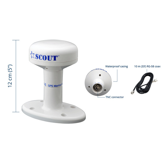 Scout Telecomunicazioni Antenna Gps Nav-6 Scout