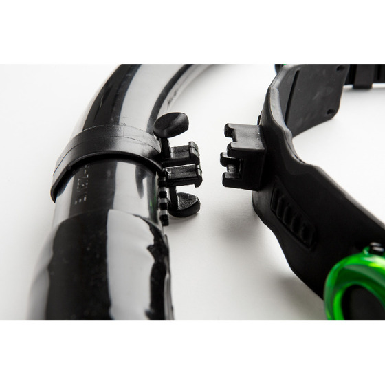 Seac Buddy S/bl Black/lime Frontal Snorkel