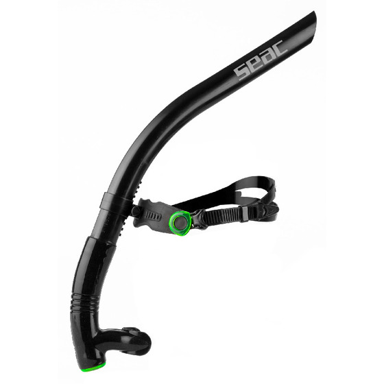 Seac Buddy S/bl Black/lime Frontal Snorkel