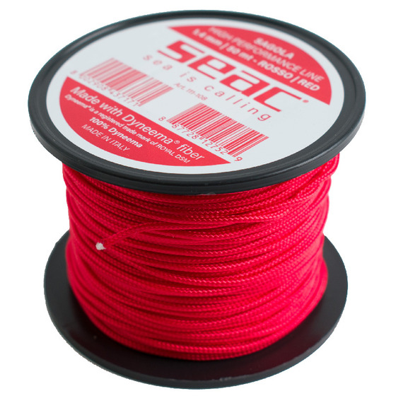 Seac Spool 50 Mt 1,4 Mm 100% Dyneema Red