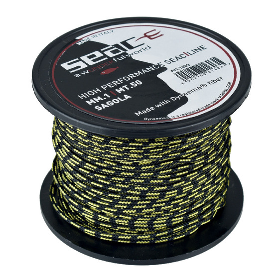 Seac Spool 50 Mt Shaft 1 Mm Dyneema/polyest