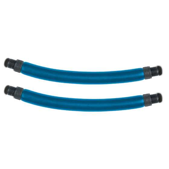 Seac Pair Of Black Power Blue Elastics