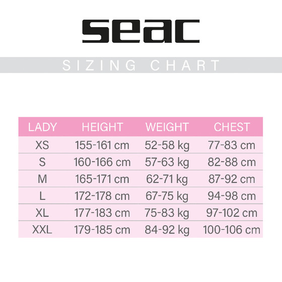 Seac Flex Evo Lady 5 Mm