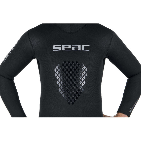 Seac Jacket+pants Black Shark Man 3 Mm