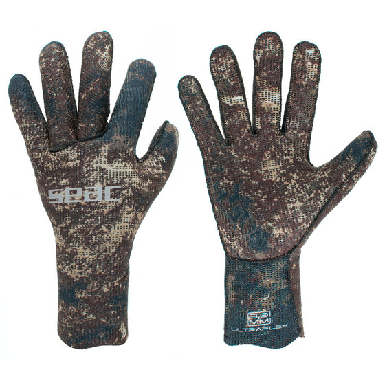 Seac Handschuhe Ultraflex Camo Braun 3 Mm