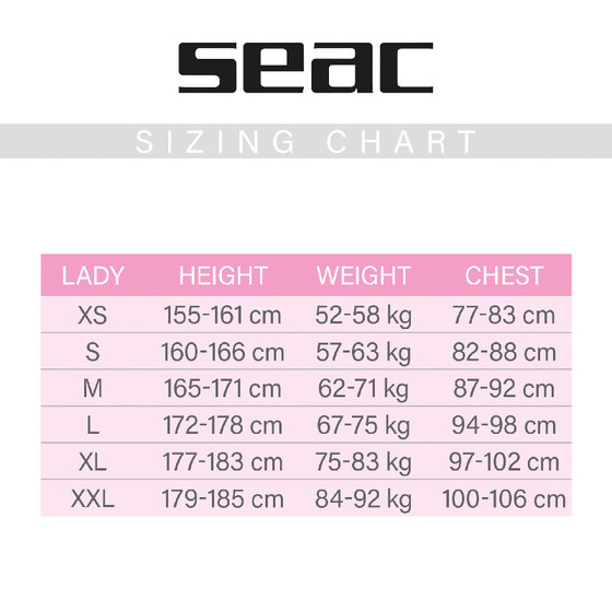 Seac Resort Flex Lady 5 Mm