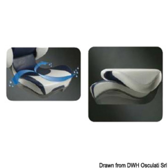 Attwood Centric Ii Ergonomic And Folding Seat