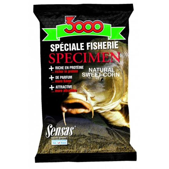 Sensas 3000 Specimen Sp Fishery Sweet Corn
