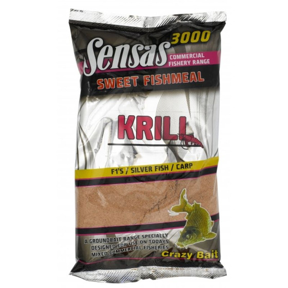 Sensas 3000 Sweet Fishmeal Uk Krill
