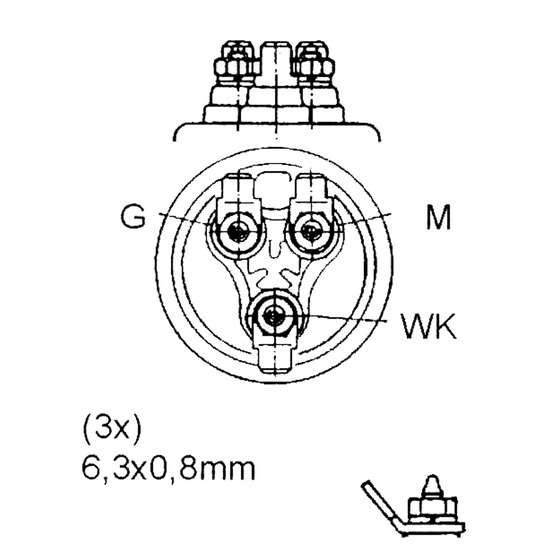 Vdo Sensor - Oil Pressure - B4