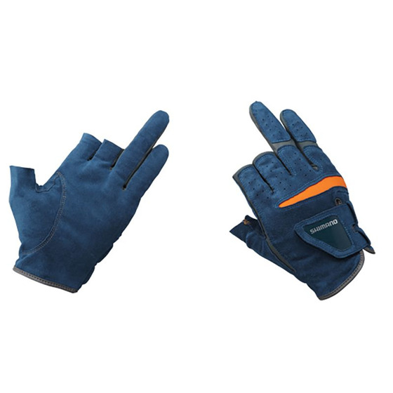 Shimano Handschuh Natural Glove 3 Finger Cut